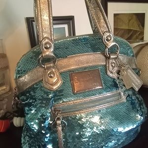 Coach Poppy Sequin Bag